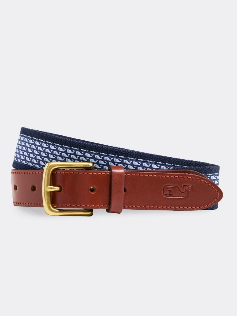 Vineyard Whale Canvas Club Belt size 32